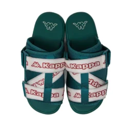 Logo Tape Kalpi Slides - Dark Green -Kappa 32167QW A0B 4