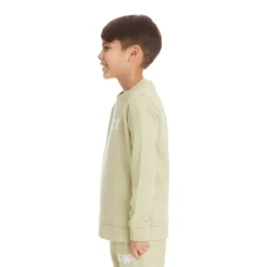 Kids Authentic Emmen Sweatshirt - Green Sage -Kappa 32173EWY C13 3