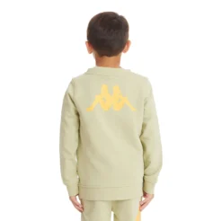 Kids Authentic Emmen Sweatshirt - Green Sage -Kappa 32173EWY C13 4