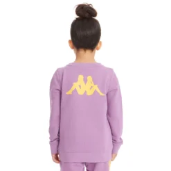 Kids Authentic Emmen Sweatshirt - Violet -Kappa 32173EWY C15 4