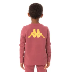 Kids Authentic Emmen Sweatshirt - Burgundy -Kappa 32173EWY C16 3