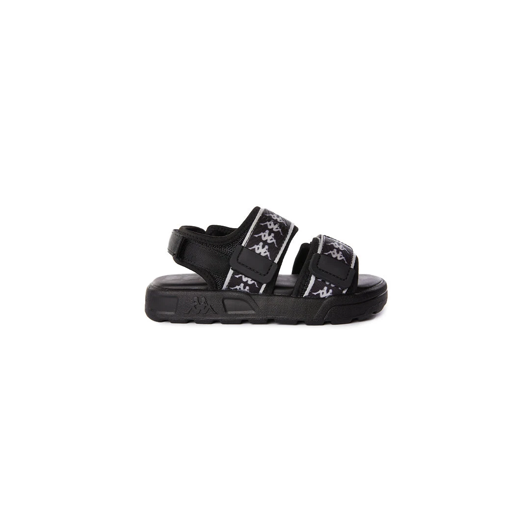 222 Banda Aster 7 Toddlers Sandals - Black White 1 222 Banda Aster 7 Toddlers Sandals - Black White