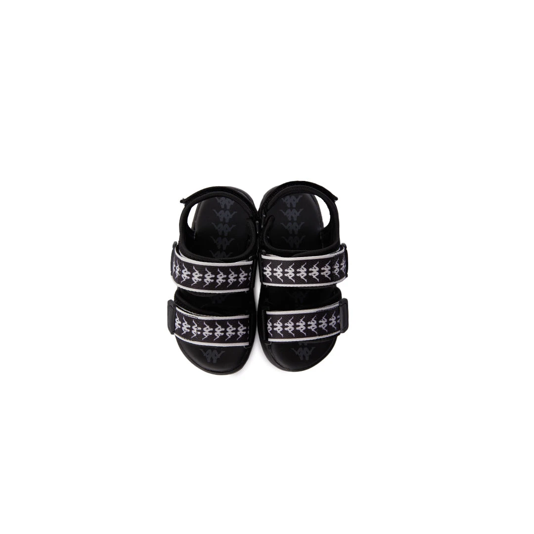 222 Banda Aster 7 Toddlers Sandals - Black White 4 222 Banda Aster 7 Toddlers Sandals - Black White - Image 4