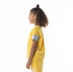 Kids 222 Banda Niji 2 T-Shirt - Yellow Light Blue -Kappa 321E7EWY A03 3