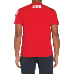 Estessi US T-Shirt - Red -Kappa 321J3JW 250 2