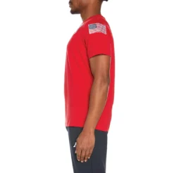 Estessi US T-Shirt - Red -Kappa 321J3JW 250 3