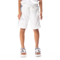 Kids Logo Tape Aedi 2 Shorts - White Blue