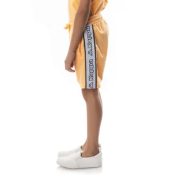Kids Logo Tape Aedi 2 Shorts - Light Orange -Kappa 331463WY A6J 3