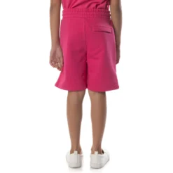 Kids Authentic Uppsala Shorts - Pink Sand -Kappa 33154GWY Z1B 4