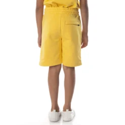 Kids Authentic Uppsala Shorts - Yellow Sand -Kappa 33154GWY Z1D 4