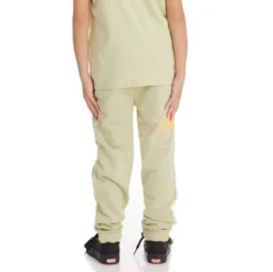 Kids Authentic Coevorden Sweatpants - Green Sage -Kappa 33167KWY C13 4