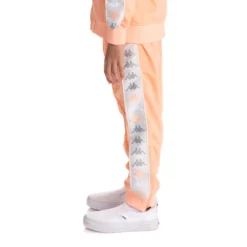 Kids 222 Banda Deky 2 Trackpants - Peach -Kappa 33192SWY A02 3