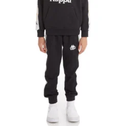 Kids 222 Banda Alanz 3 Sweatpants - Black Smoke