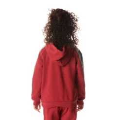 Logo Tape Dapet Hoodie - Red -Kappa 33194WWY A03 3 scaled