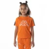 Logo Tape Davirec T-Shirt - Orange