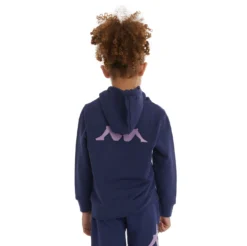 Kids Authentic Haris Hoodie - Navy -Kappa 34157DWY A0A 4