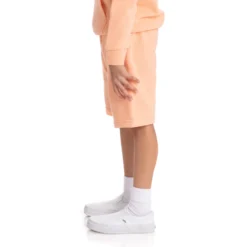 Kids Authentic Sangone Shorts - Peach -Kappa 34157FWY C03 3 scaled