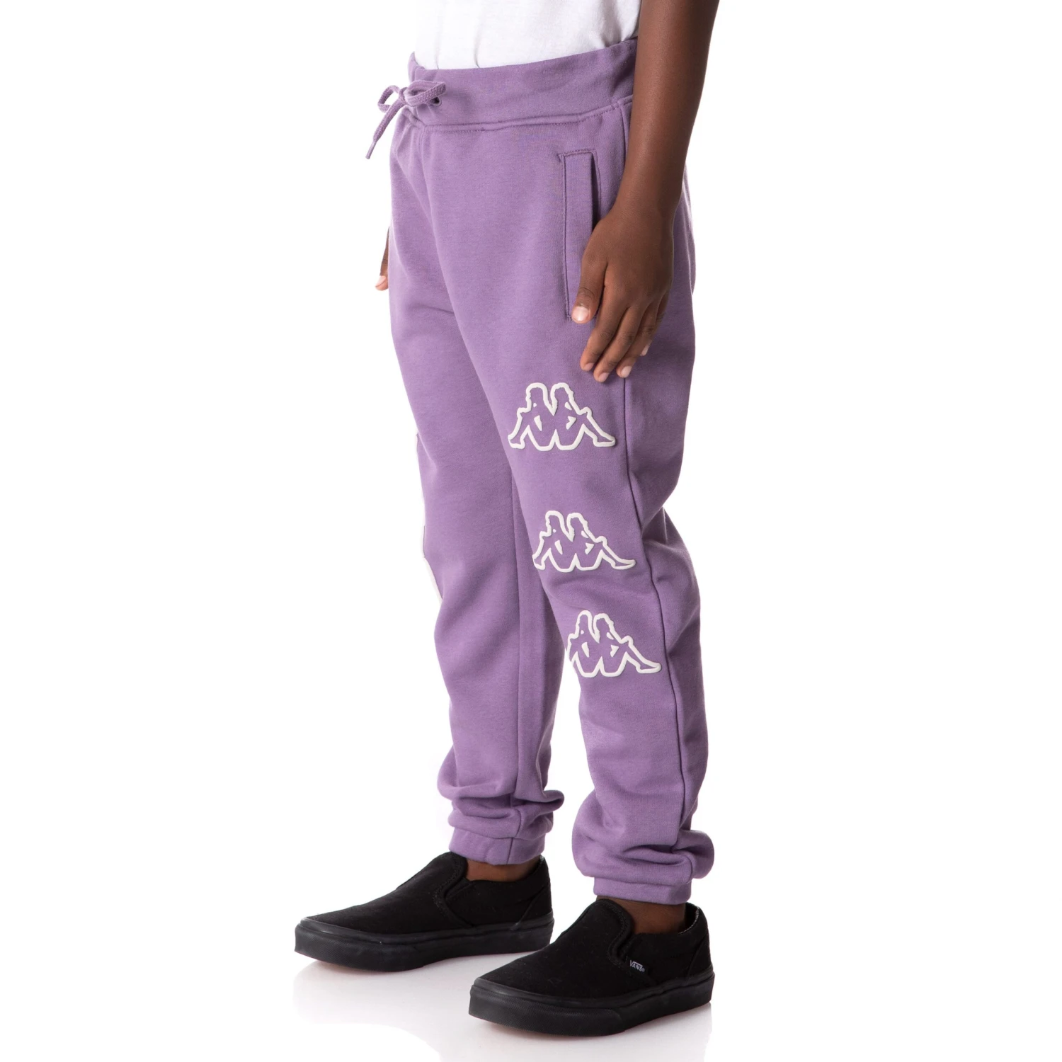 Kids Logo Arsyx Sweatpants - Purple 2 Kids Logo Arsyx Sweatpants - Purple - Image 2