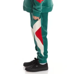 Kids Logo Ayo Sweatpants - Dark Green -Kappa 34187IWY A4P 3
