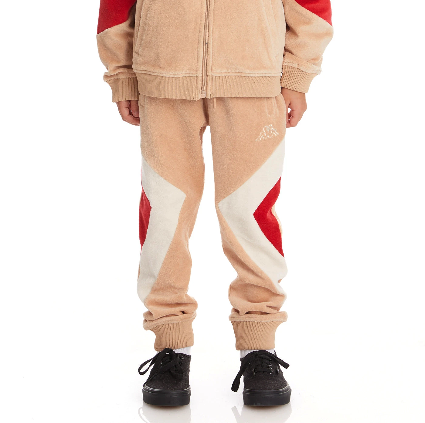Kids Logo Ayo Sweatpants - Beige 1 Kids Logo Ayo Sweatpants - Beige
