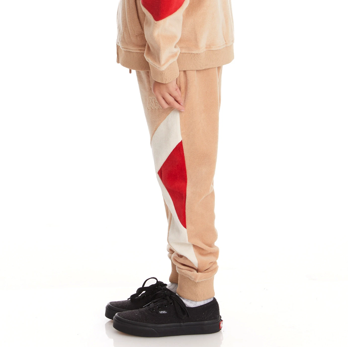 Kids Logo Ayo Sweatpants - Beige 3 Kids Logo Ayo Sweatpants - Beige - Image 3