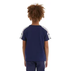 Kids 222 Banda Deto 2 T-Shirt - Navy -Kappa 34198GWY A01 4