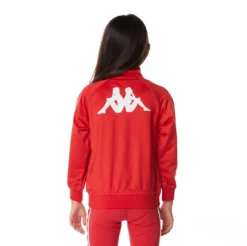 Kids Authentic Angost Track Jackets - Red -Kappa 341B5GWY 759 4