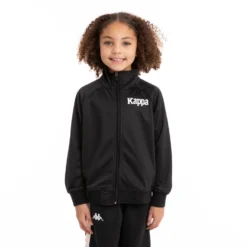 Kids Authentic Angost Track Jackets - Black Smoke