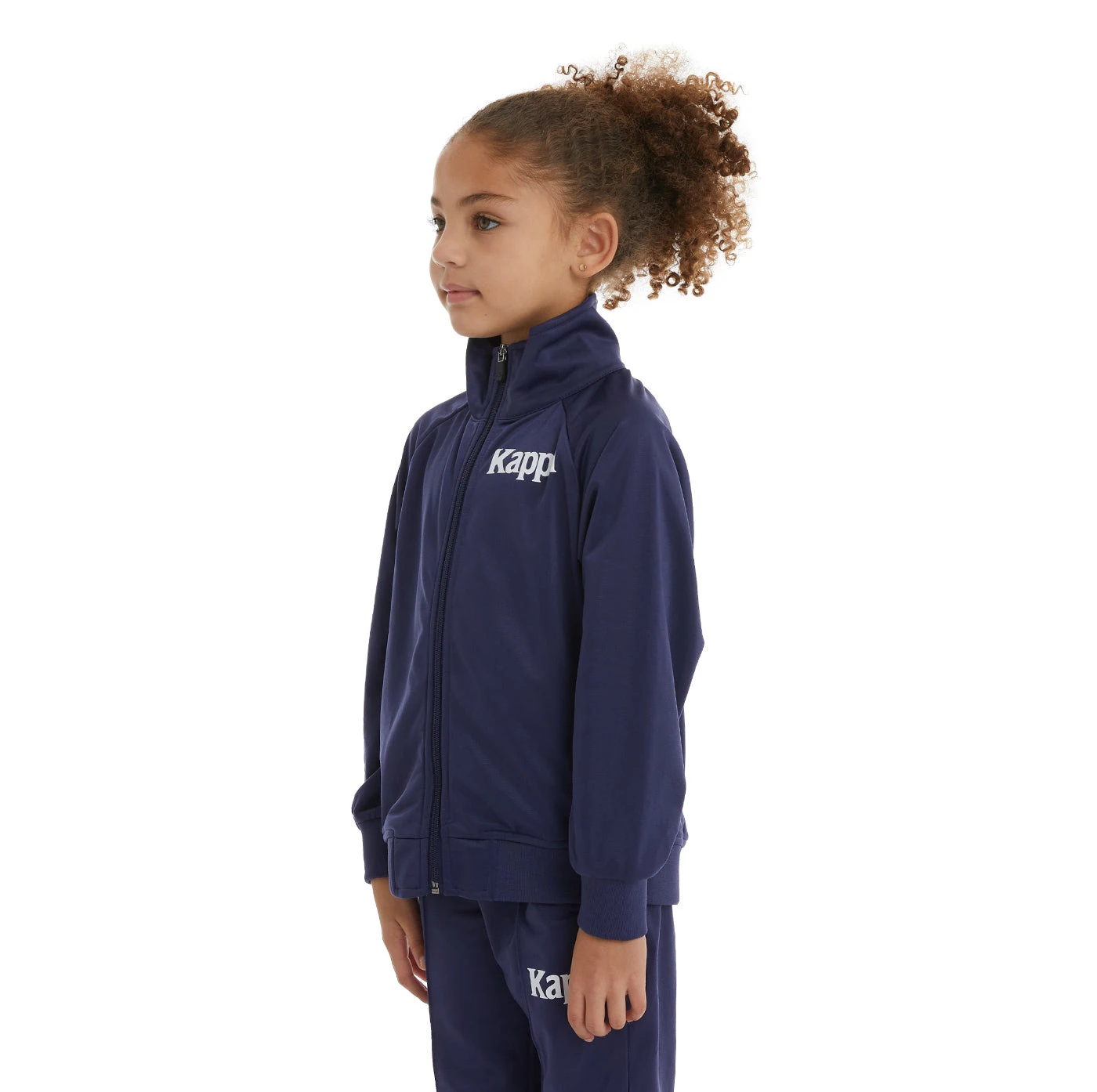 Kids Authentic Angost Track Jackets - Navy 2 Kids Authentic Angost Track Jackets - Navy - Image 2