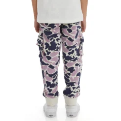 Kids Authentic Pakot Sweatpants - Navy Violet -Kappa 341B5IWY MA8 4