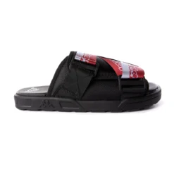 Logo Zirk 1 Slides - Black Light Grey Red