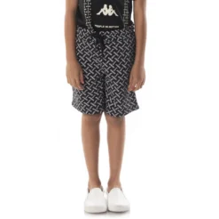 Kids Authentic Plimmo Shorts - Black Smoke Sand