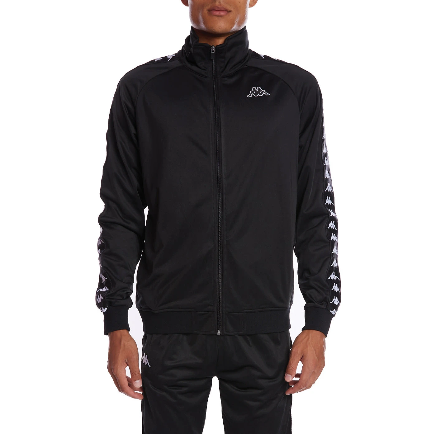 222 Banda Anniston Track Jacket - Black Black 1 222 Banda Anniston Track Jacket - Black Black