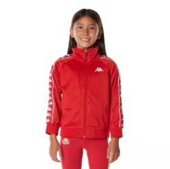 Kids 222 Banda Anniston Track Jacket - Red White