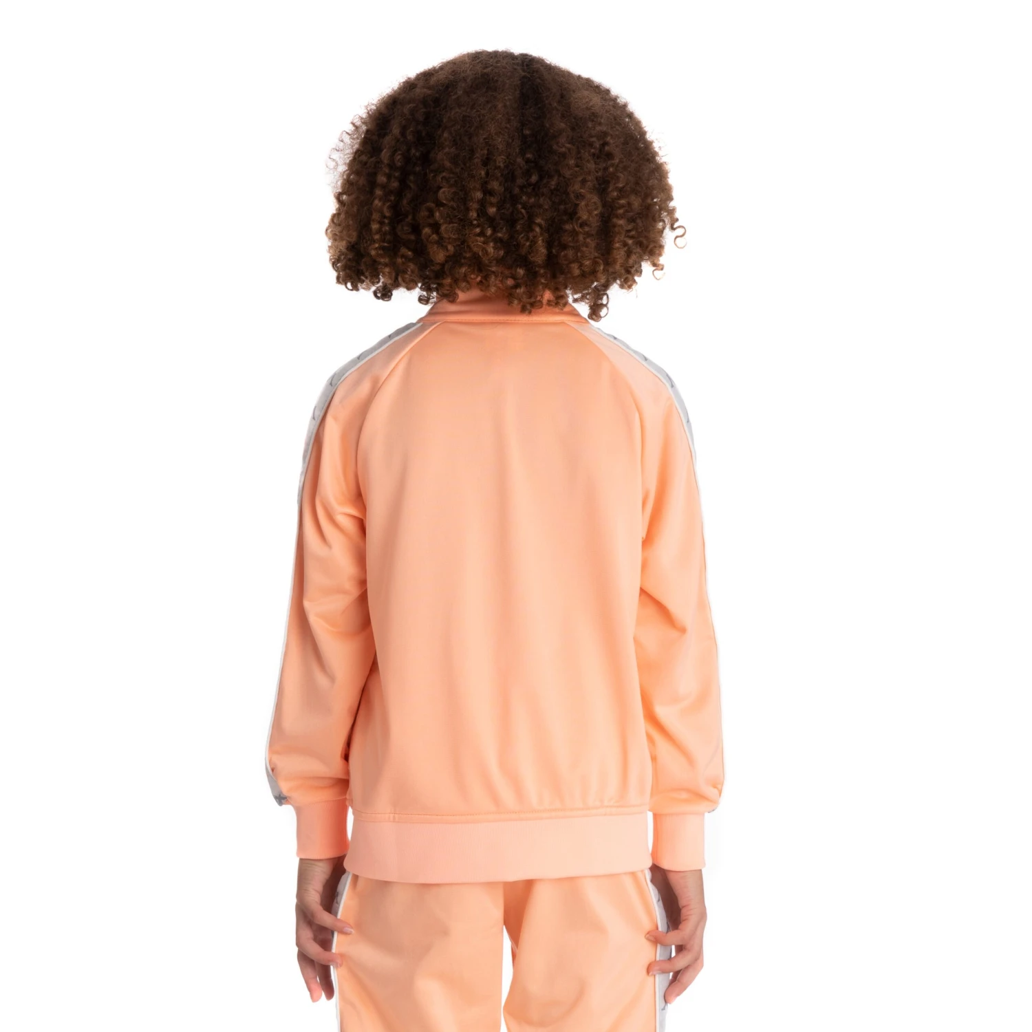 Kids 222 Banda Dullo 2 Track Jacket - Peach 4 Kids 222 Banda Dullo 2 Track Jacket - Peach - Image 4