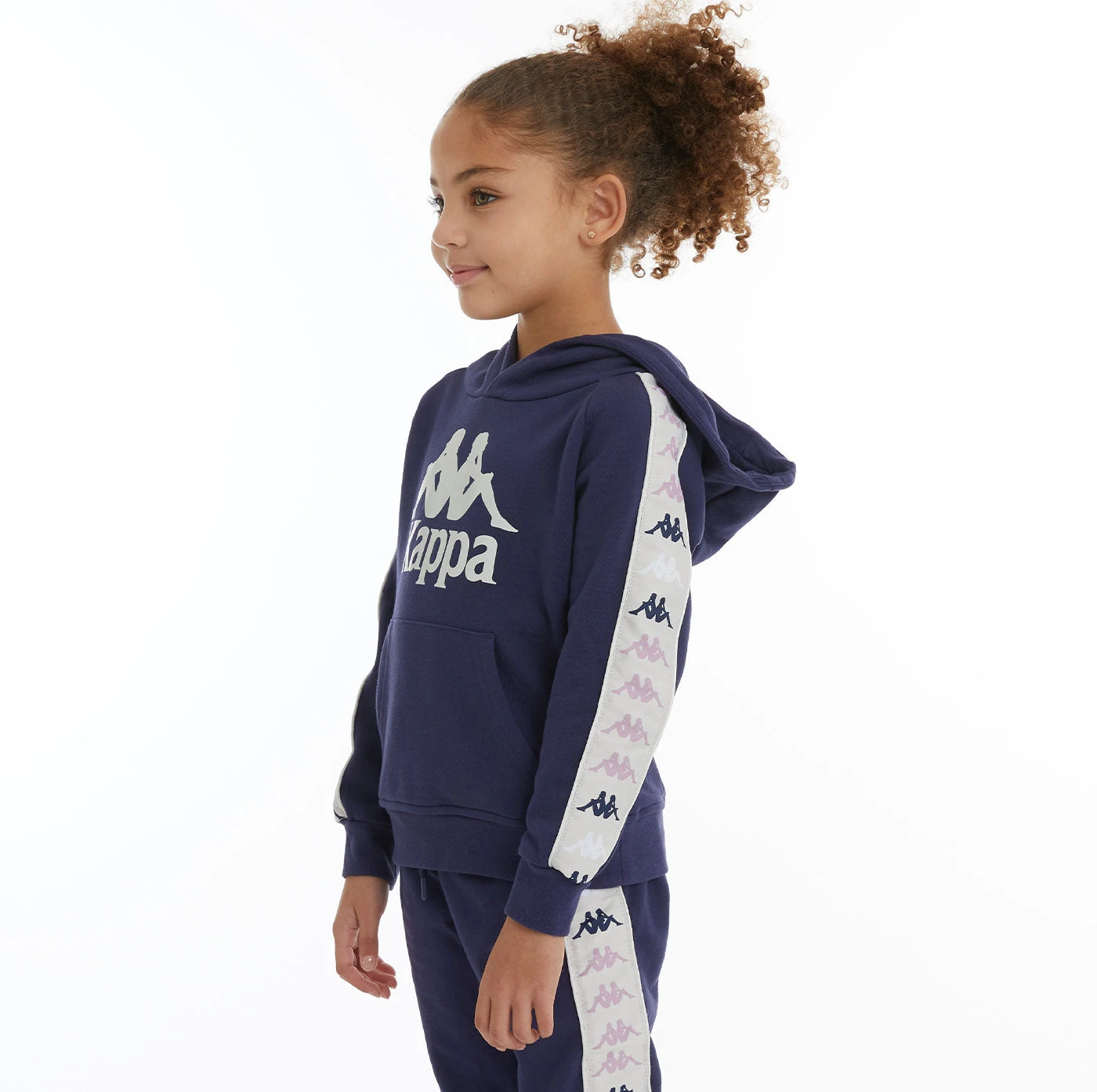 Kids 222 Banda Hurtado 4 Hoodie - Navy 2 Kids 222 Banda Hurtado 4 Hoodie - Navy - Image 2