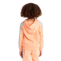 Kids 222 Banda Hurtado 4 Hoodie - Peach -Kappa 35182ZWY A02 4 scaled