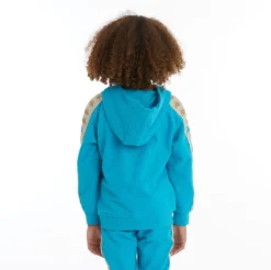 Kids 222 Banda Hurtado 4 Hoodie - Dark Aqua -Kappa 35182ZWY A05 4