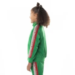 Logo Tape Dartem Track Jacket - Green 6 Logo Tape Dartem Track Jacket - Green -Kappa 35184SWY A01 3