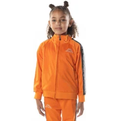 Logo Tape Dartem Track Jacket - Orange