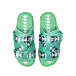222 Banda Mitel 11 Sandals - Green 7 222 Banda Mitel 11 Sandals - Green -Kappa 351J79W A04 4