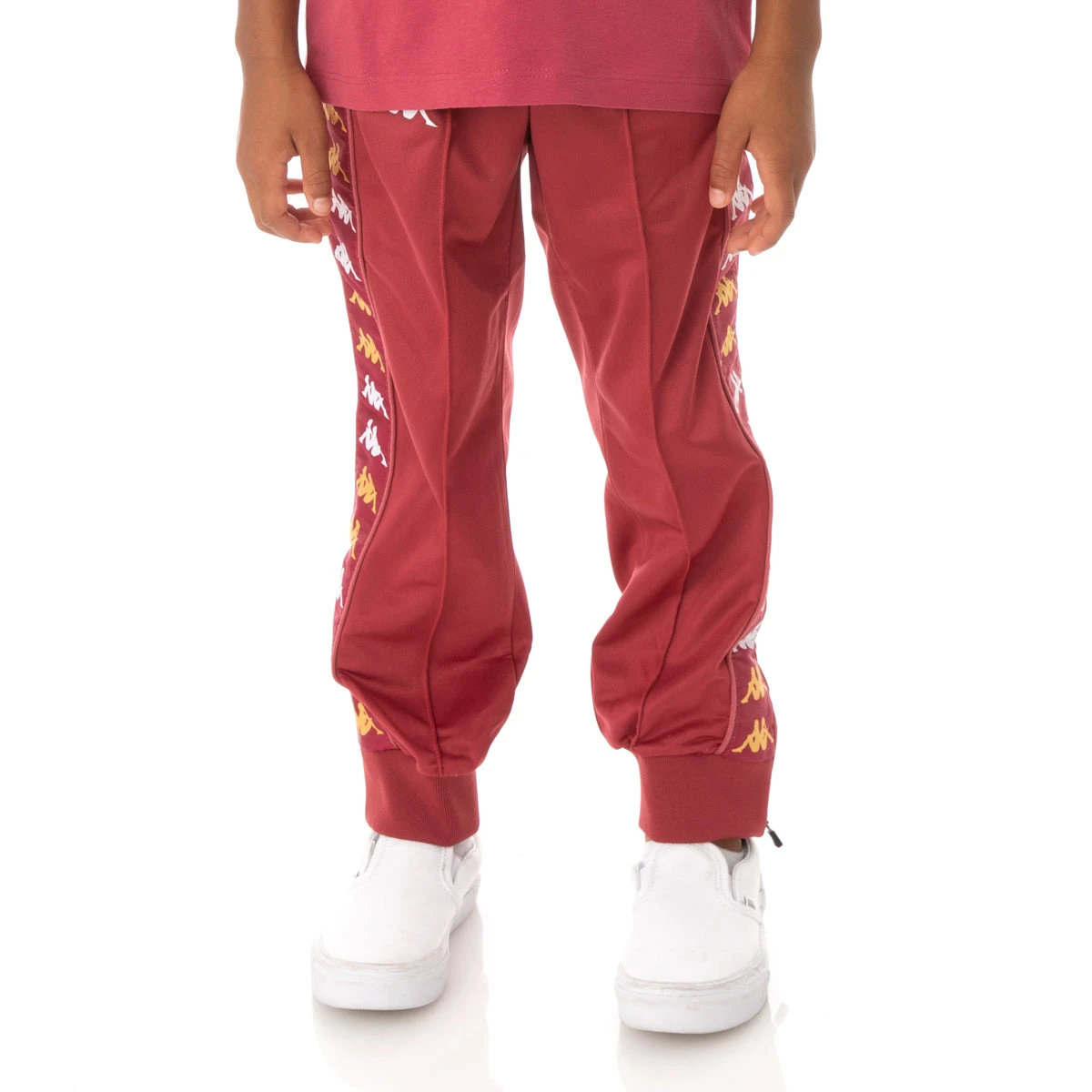 Kids 222 Banda Rastoriazzin Trackpants - Burgundy 1 Kids 222 Banda Rastoriazzin Trackpants - Burgundy