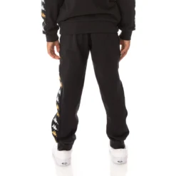 Kids 222 Banda Alanzin Sweatpants - Black Smoke -Kappa 36175RWY VA1 3