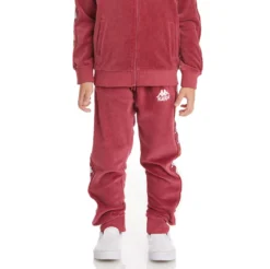 Kids 222 Banda Lorence Trackpants - Burgundy