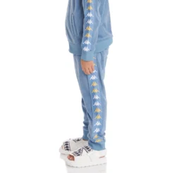 Kids 222 Banda Lorence Trackpants - Light Blue -Kappa 36175SWY VA6 3