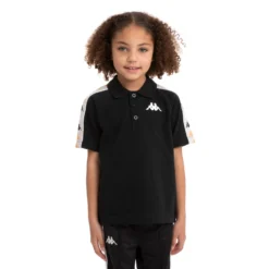 Kids 222 Banda Calsi 2 Polo - Black Smoke