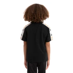 Kids 222 Banda Calsi 2 Polo - Black Smoke -Kappa 36193QWY A00 4 scaled