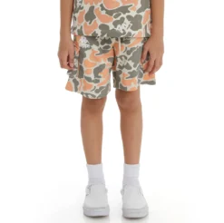 Kids Authentic Pathos Shorts - Peach