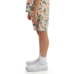 Kids Authentic Pathos Shorts - Peach -Kappa 361B64WY MA9 3