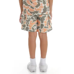 Kids Authentic Pathos Shorts - Peach -Kappa 361B64WY MA9 4